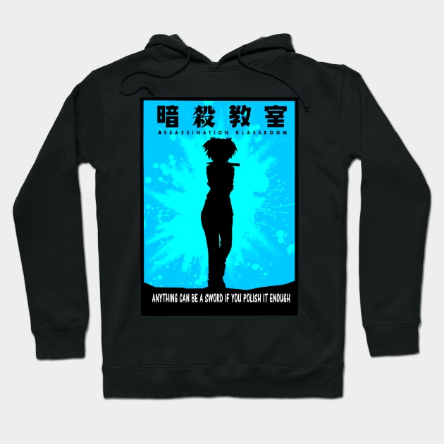 Nagisa Shiota Hoodie by Uzzi Watson